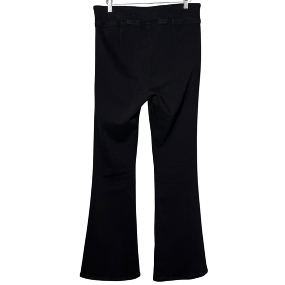 Frame Denim The Jet Set Flare Sheer Noir Black Size 2 30-34” - Picture 4 of 11